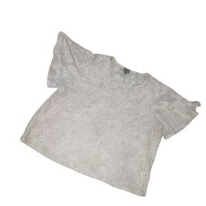 Elegant Pale Pink Lace Women Top